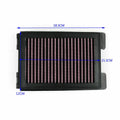 Air Filter Cleaner Element for Kawasaki EX250R Ninja (2008–2012) GB T9