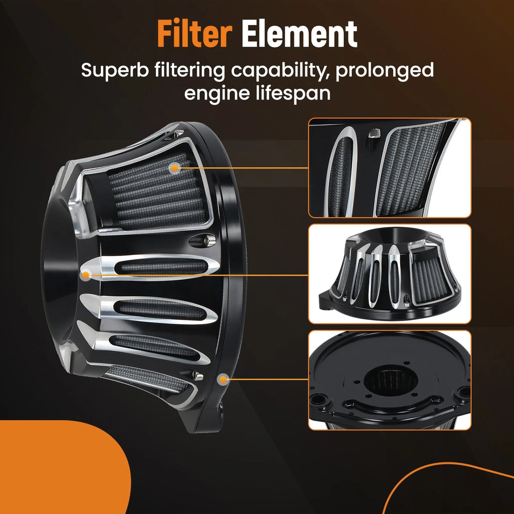 Air Filter Cleaner Intake Kit for Harley Softail (2000–2015)