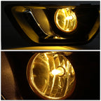 Front Fog Lights with Chrome Trim Bezel for Chevy Colorado (2015–2019)