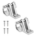 Marine Grade Stainless Steel Hinge / 2 x / Removable Pin for Bimini Top