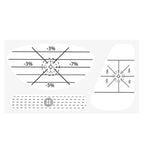 Set of 50 Non-Residue Training Stickers for Golf (Golf Improvement Tools)