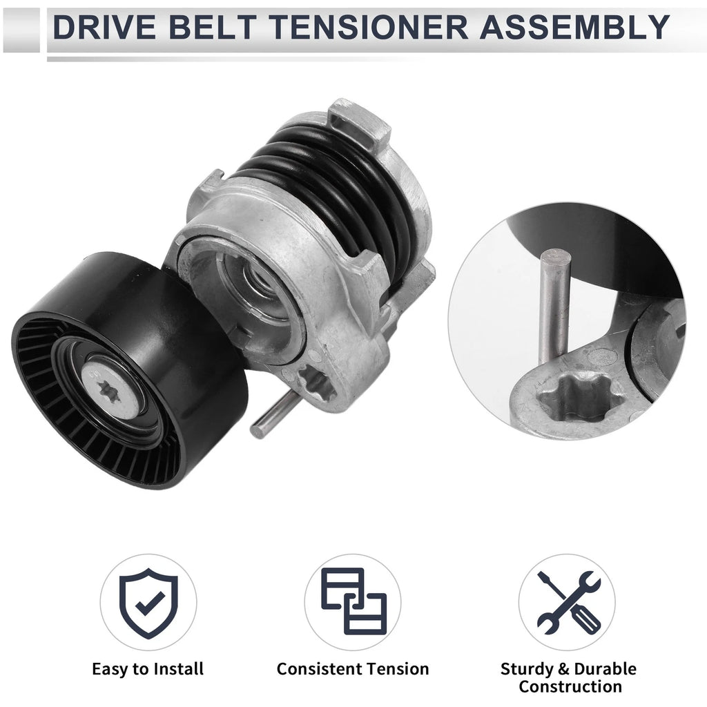 Belt Tensioner Pulley Assembly for Audi A1 (2011–2015)