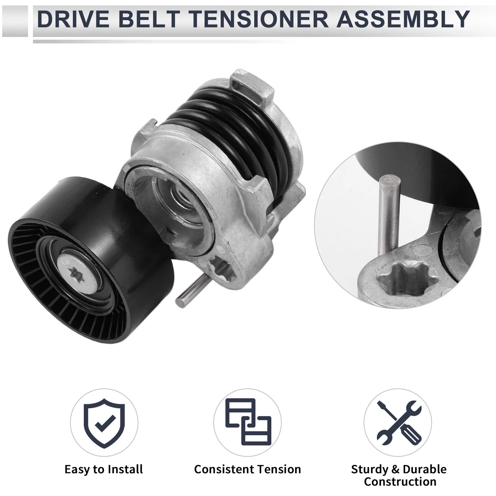 Belt Tensioner Pulley Assembly for Audi A1 (2011–2015)