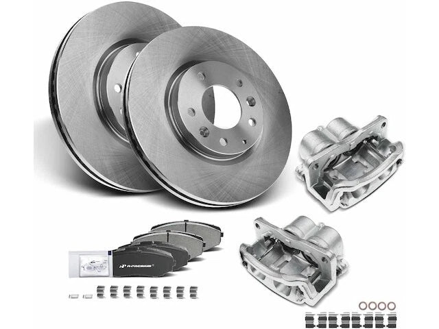 Front Brake Pad Rotor Caliper Set for Mazda CX-7 (2007–2012) ZT747NH