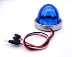LED Turn Signal Light Flush Mount Kit for Universal Fit Watermelon Blue