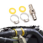 Fuel Line Pressure T-fitting Gauge Sensor Adapter for