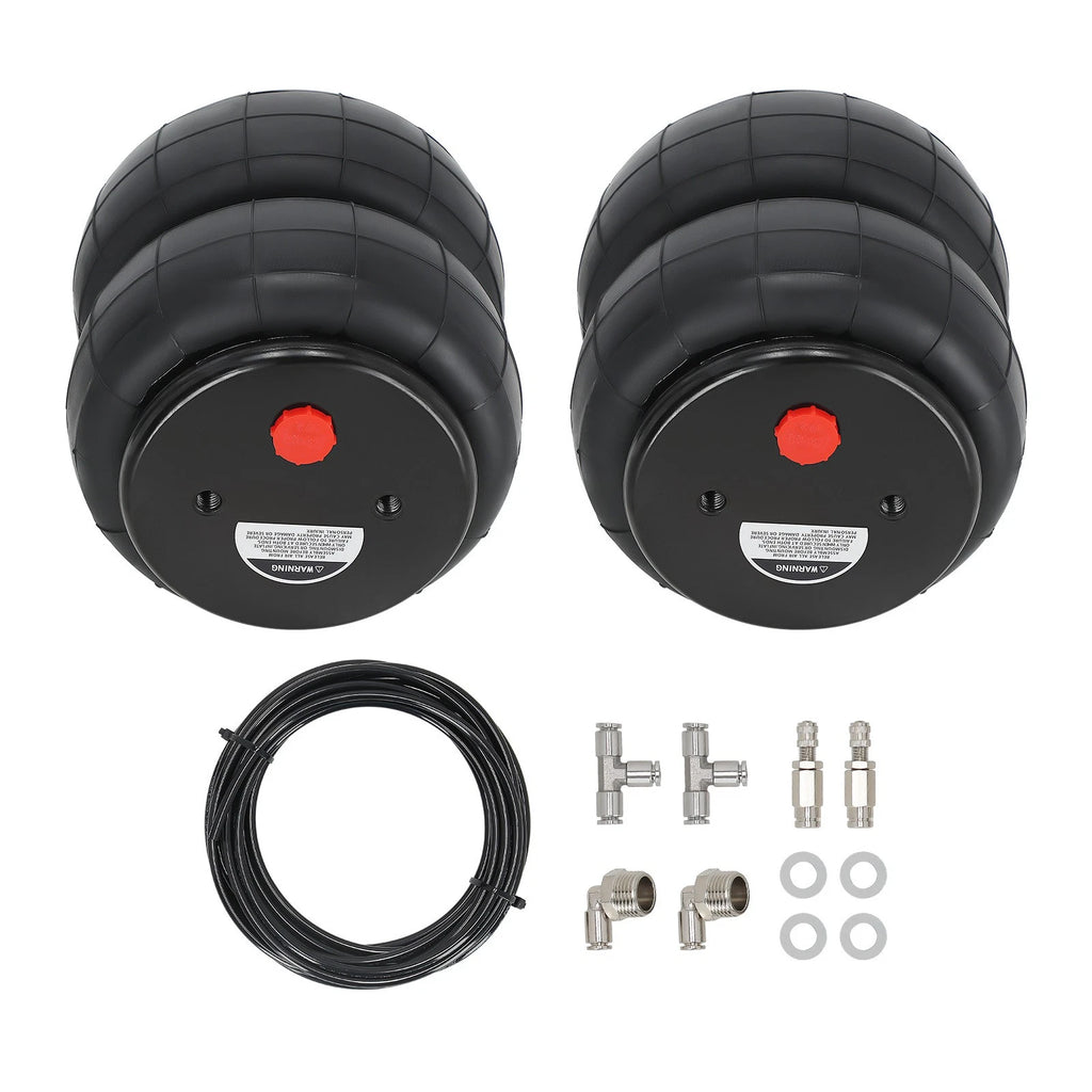 Pair 2600lbs Air Spring Bags for Universal Applications (Single Port)