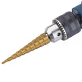 Step Drill Bits for Metal Woodworking (High-Speed Steel)