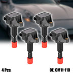 Set of 4 Ignition Coils for Honda Fit (2007–2008) CM11-110