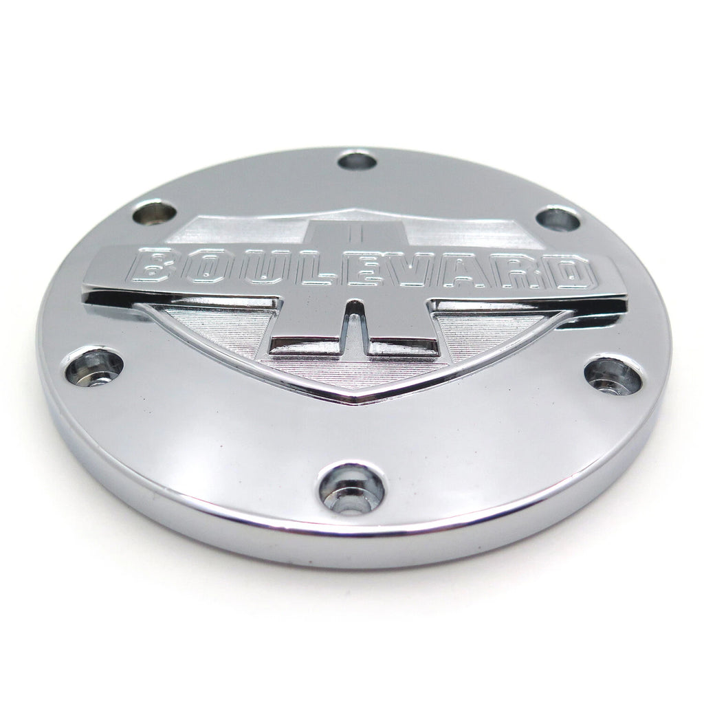 Billet Aluminum Derby Covers for Suzuki Boulevard M109R (2006–2013) Chrome
