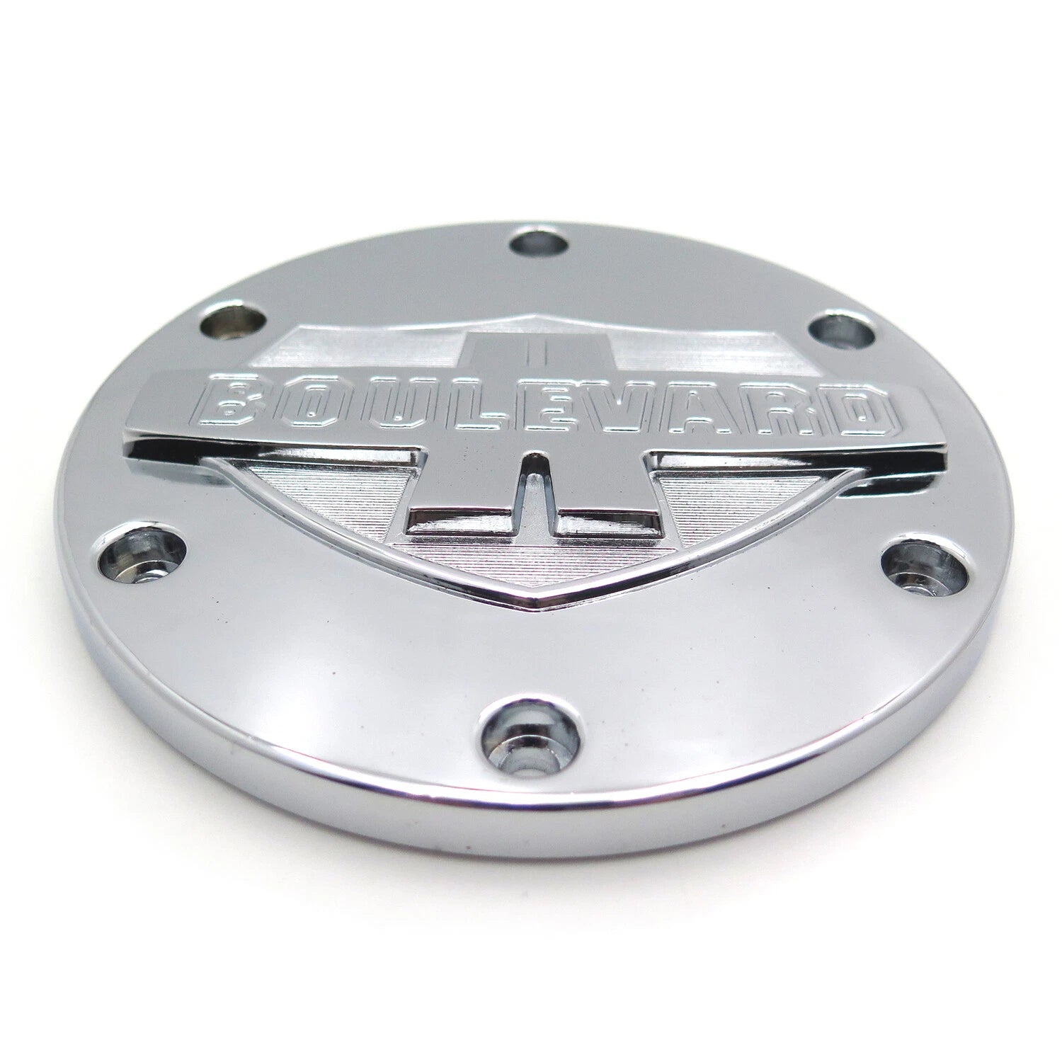 Billet Aluminum Derby Covers for Suzuki Boulevard M109R (2006–2013) Chrome