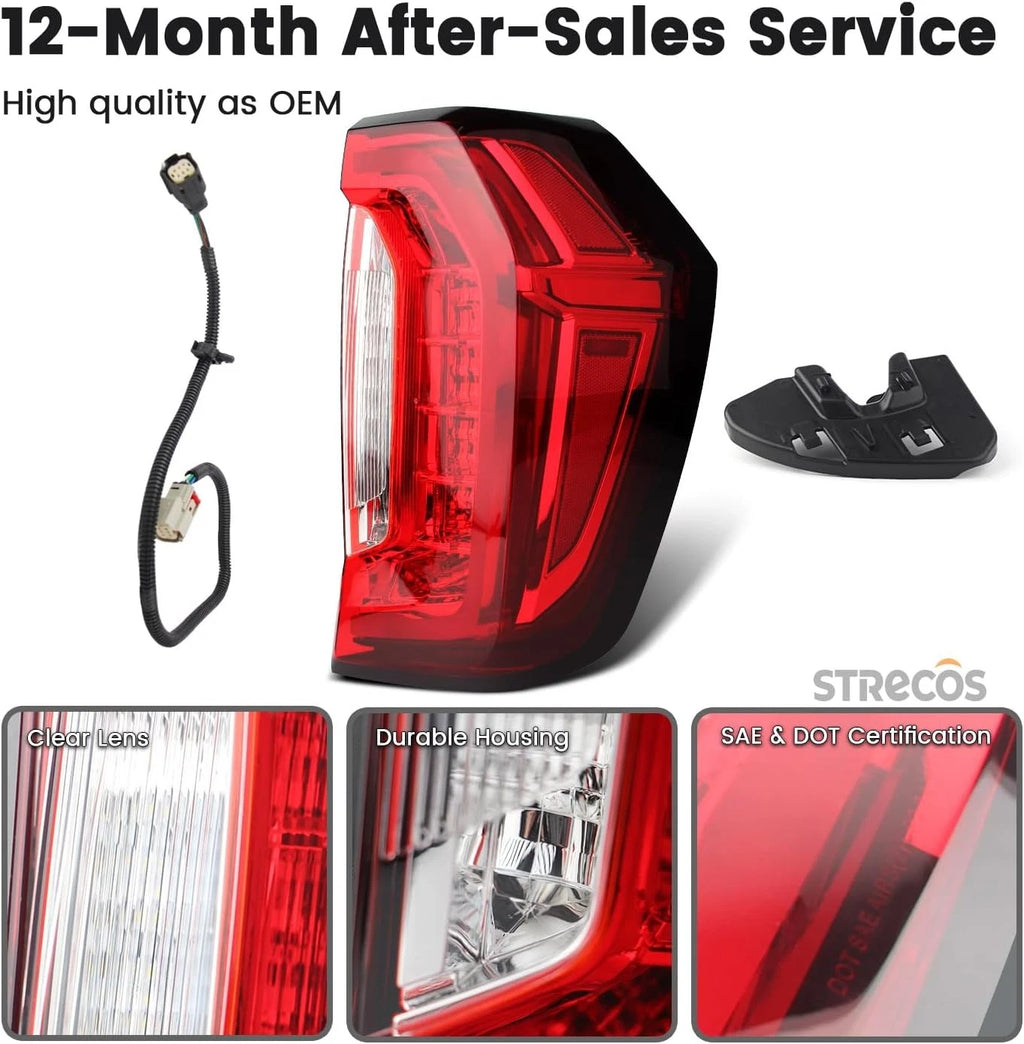 Full LED Tail Lamps Assembly for GMC Yukon (2021–2024) RH