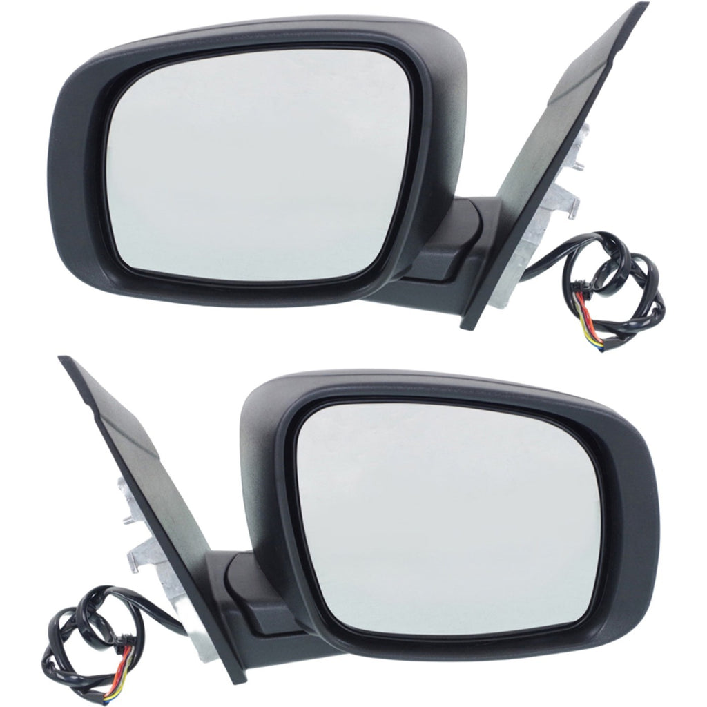 Set of 2 Mirrors for Dodge Grand Caravan (2008–2019) Paintable