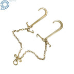 Trailer Hitches with Grab Hooks for V-Chain Bridle (G70, 5/16" × 3', 15")