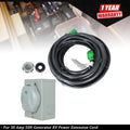 30 Amp RV Power Extension Cord for Generator (50ft)