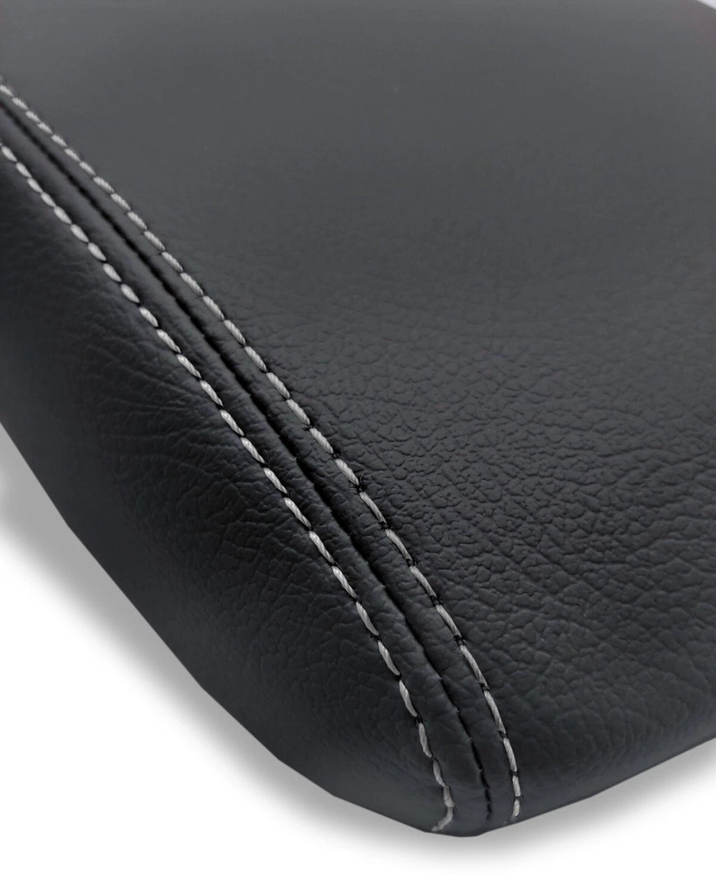Center Console Lid Armrest Cover for Nissan Altima (2019–2020) Gray Stitch