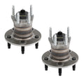 Set of 2 Rear Moog Wheel Bearing Hub Assemblies for Chevy Pontiac Saturn