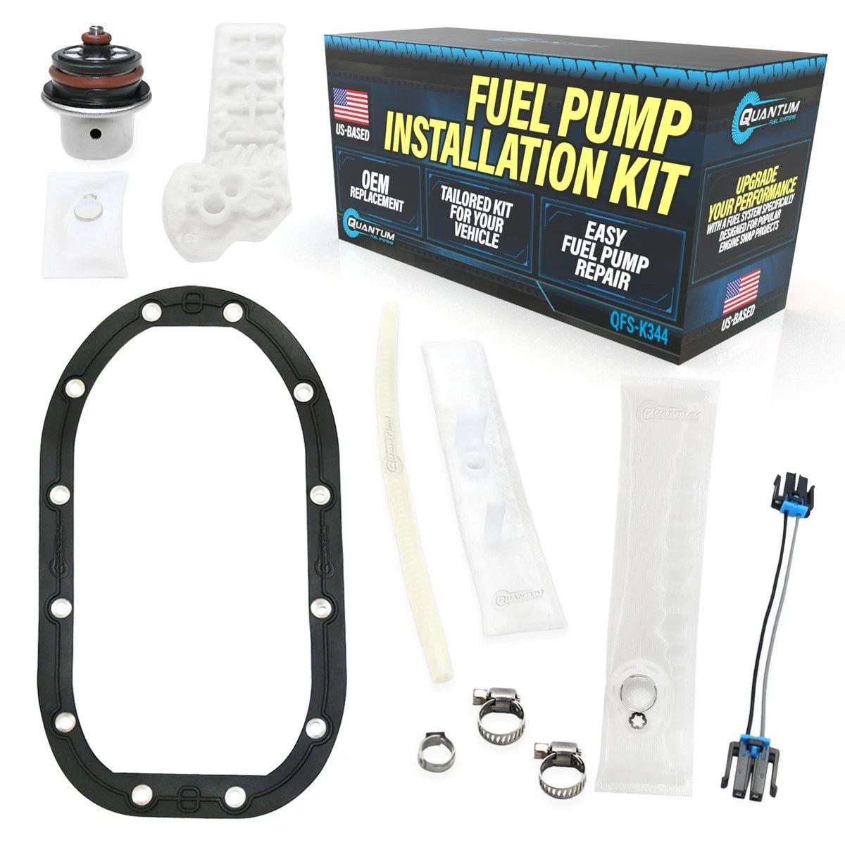 QFS Fuel Pump Repair Kit for Harley-Davidson Dyna (2004–2017) 61016-04A