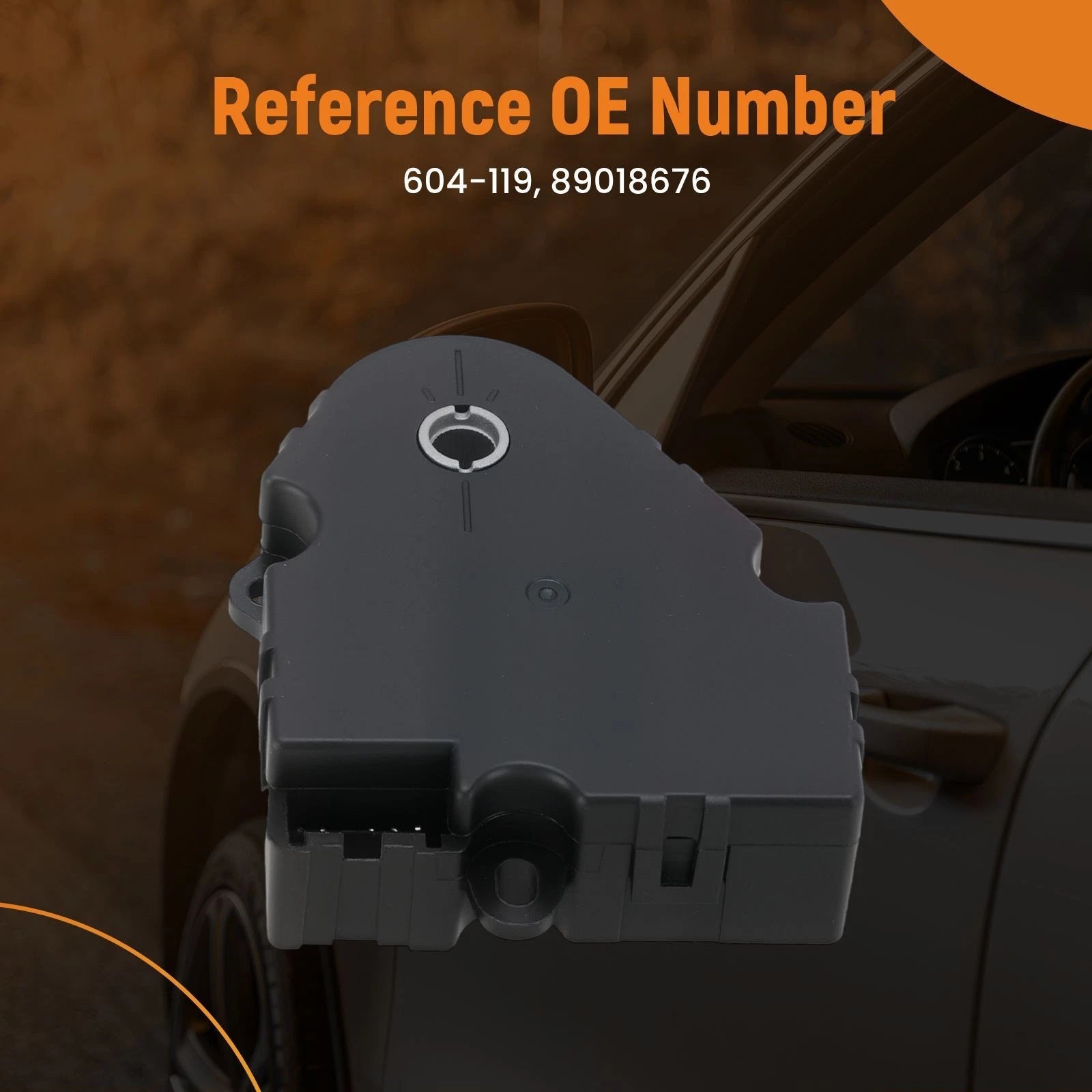 Door Blend Actuator for GMC Envoy XUV (2004–2005) 89018676 604-119