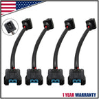 Set of 4 Fuel Injector Conversion Jumper Harness OBD1 to OBD2 for Honda Civic Integra