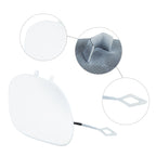 Tow Hook Eye Hole Cover for Mercedes-Benz C-Class W205 (2015–2021) White