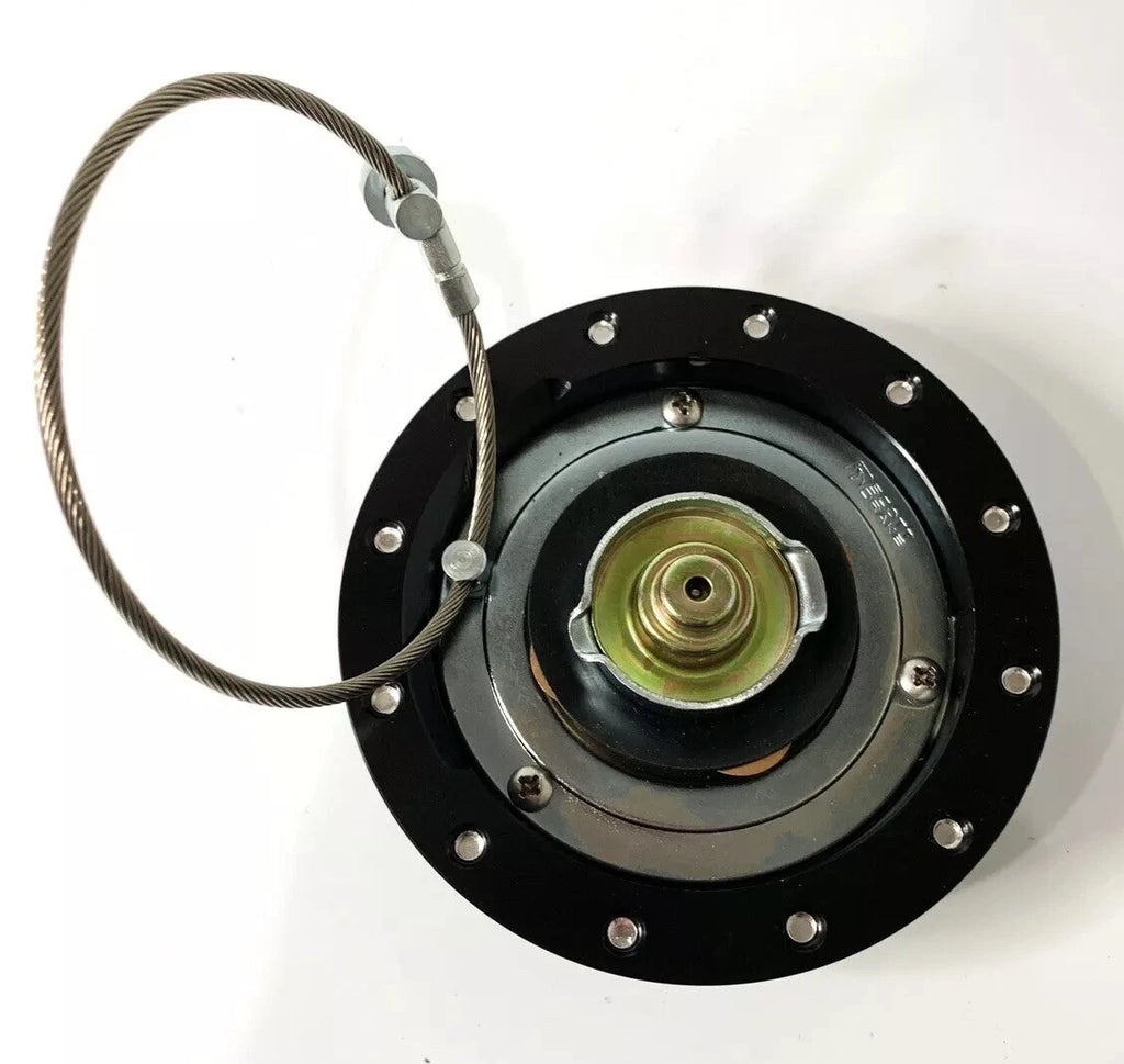 Fuel Cap Replacement Gas Cap with Emblem for 1964-1973 Ford Mustang