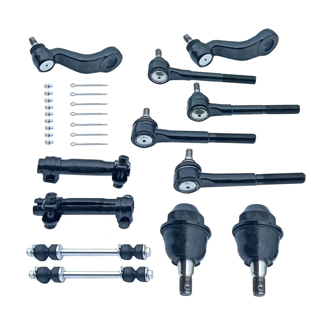 15PC Front Upper Control Arm Sway Bar Ball Joint for Chevy K1500 Tahoe Yukon (1995–2000)