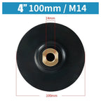 Rubber Backing Pad for Polishing Disc Hook&Loop (Universal Fit)
