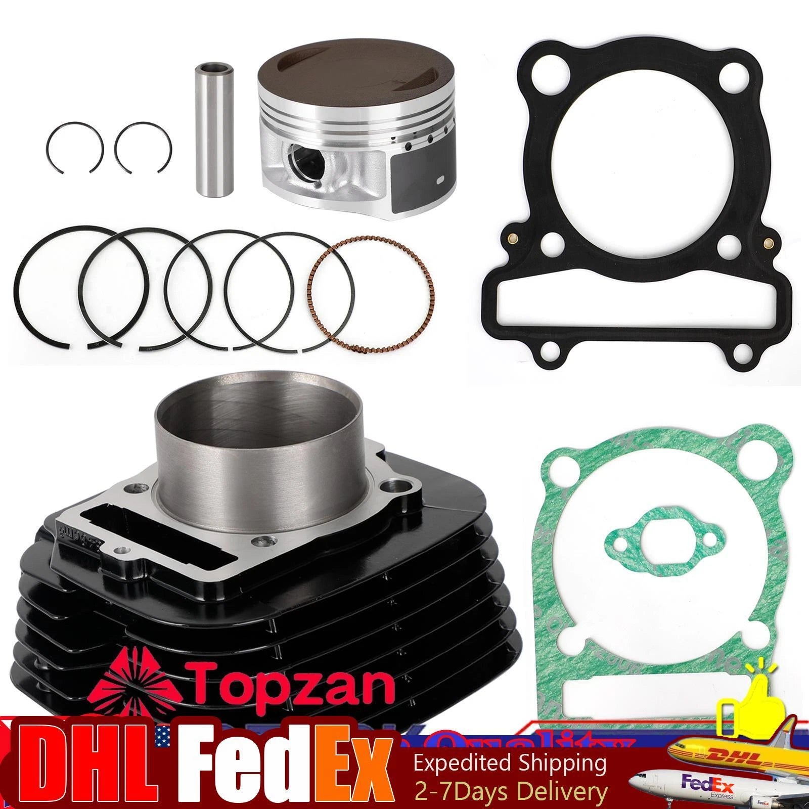 Top End Kit Set for Yamaha Raptor 350 (2004–2013) D01