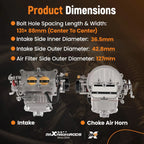 350 CFM Carburetor for 0-80350 2 Barrel (Electric Choke)