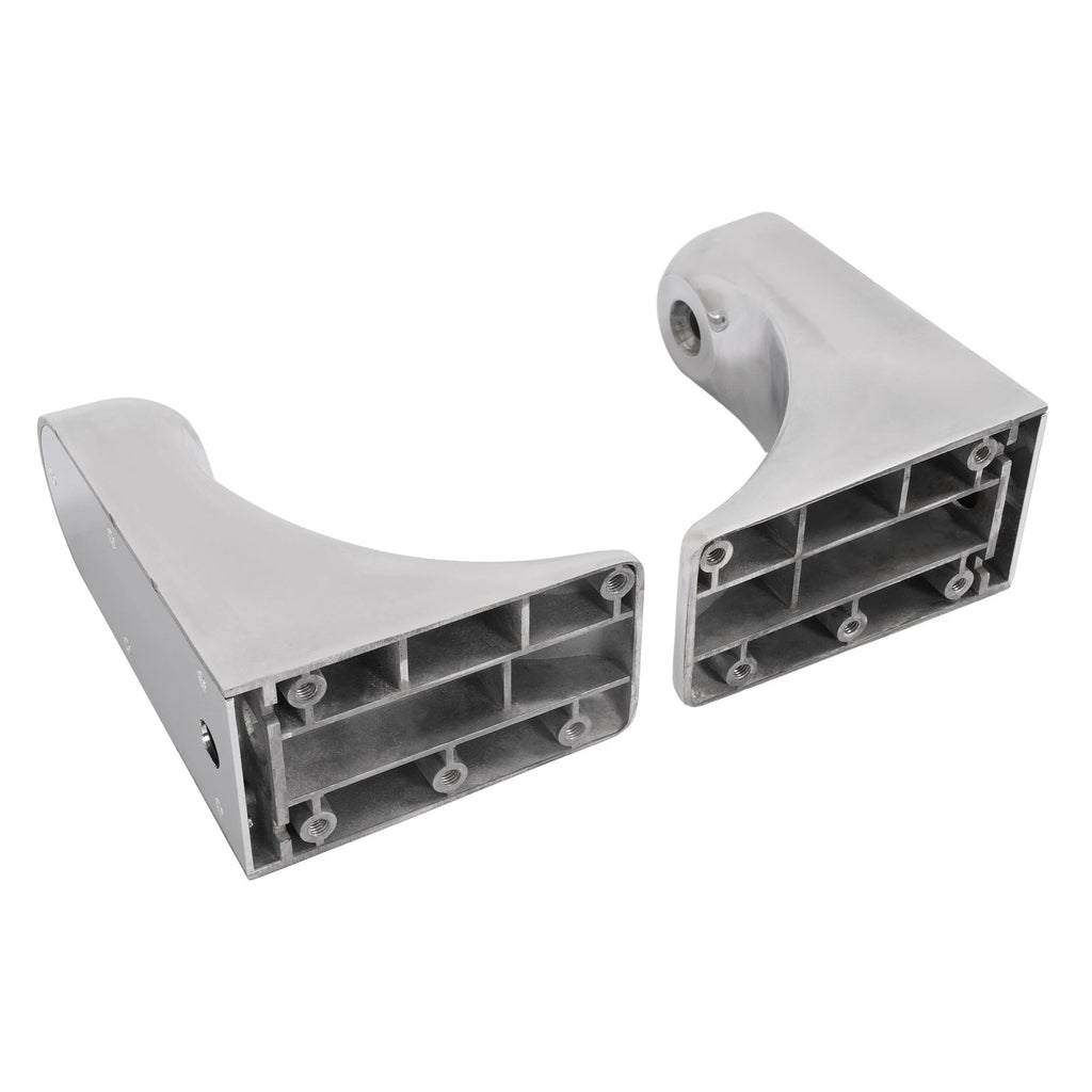 Pair Aluminum Headlight Bracket Kit for Peterbilt 379/389