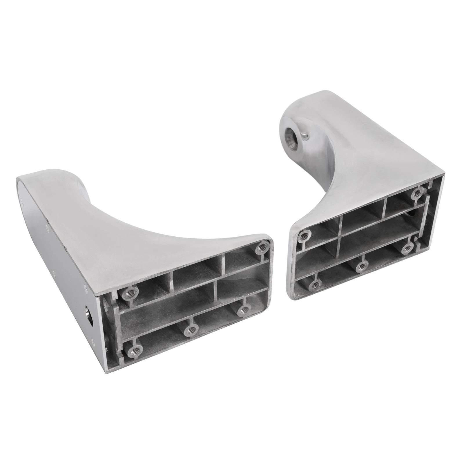 Pair Aluminum Headlight Bracket Kit for Peterbilt 379/389