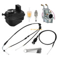 Carburetor & Air Filter Box Throttle Choke Cable for Yamaha PW50 (2008–2024)