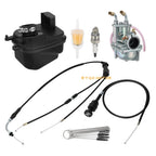 Carburetor & Air Filter Box Throttle Choke Cable for Yamaha PW50 (2008–2024)