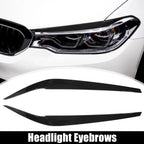 Headlight Lid Cover Sticker 1 Pair for BMW G30 530i 540i M5 (2017-2022)