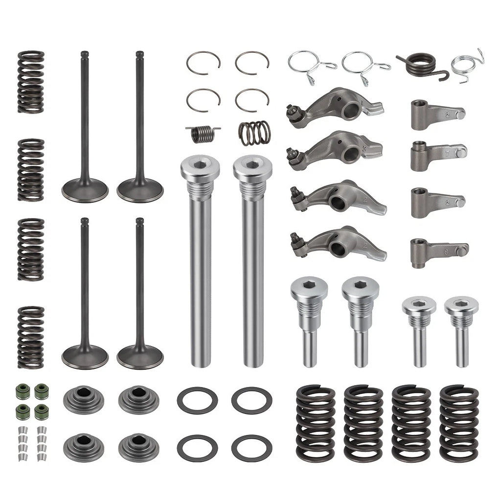 Intake & Exhaust Valves & Rocker Arm Rebuild Kit for Honda TRX400EX (2000–2009)