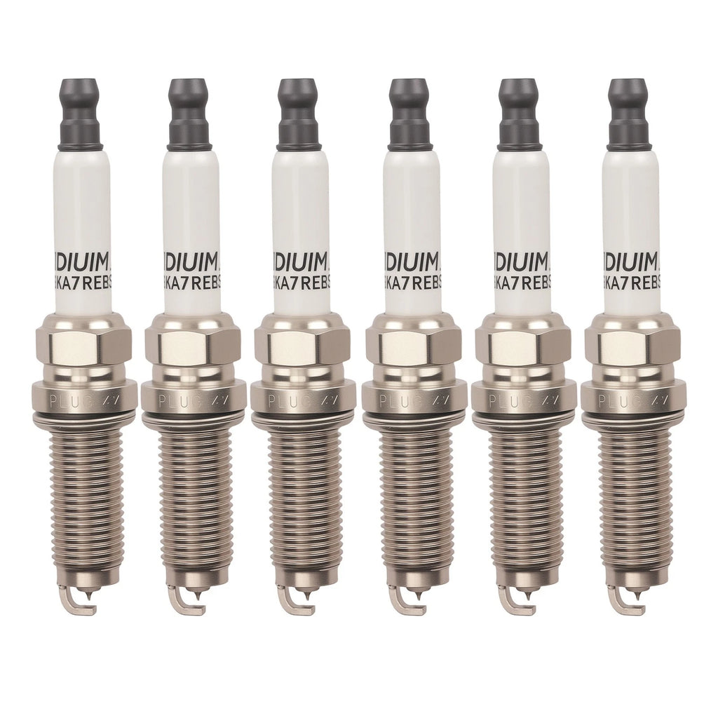 6X Spark Plugs for Jaguar F-Pace/XF V6 3.0L (2013–2020) 93476 SILZKAR7E8S