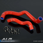 Red Silicone Radiator Hose Kit for Ford F250/F350/F450/F550 (2003–2004)