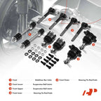 10x Front Sway Bar Links & Tie Rods & Ball Joints for Chevy Express 2500 (2003–2023)