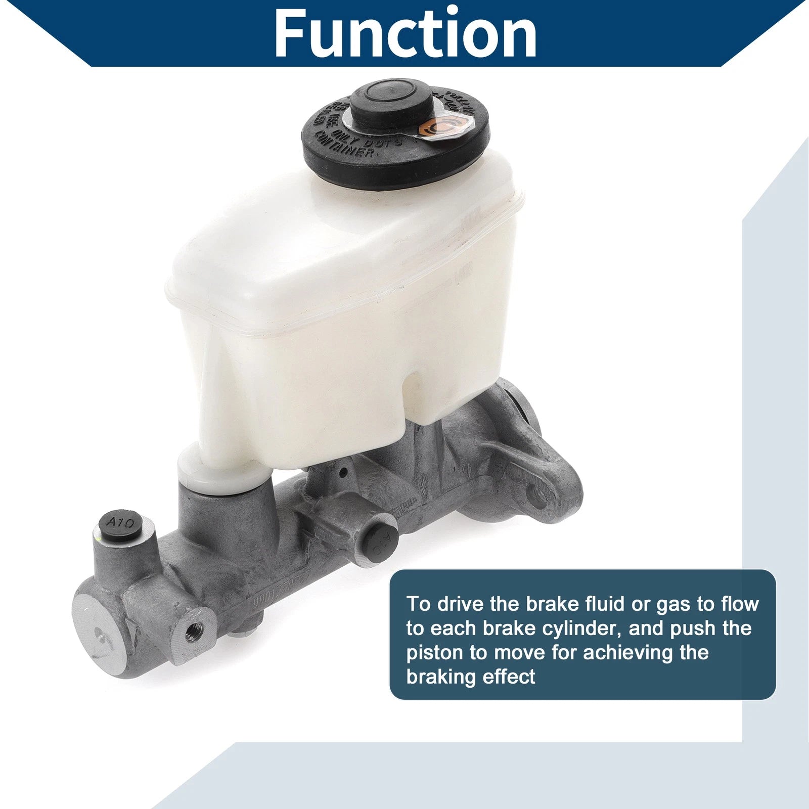 Brake Master Cylinder Reservoir No. 4720160831 for Toyota Land Cruiser (1990–1997)