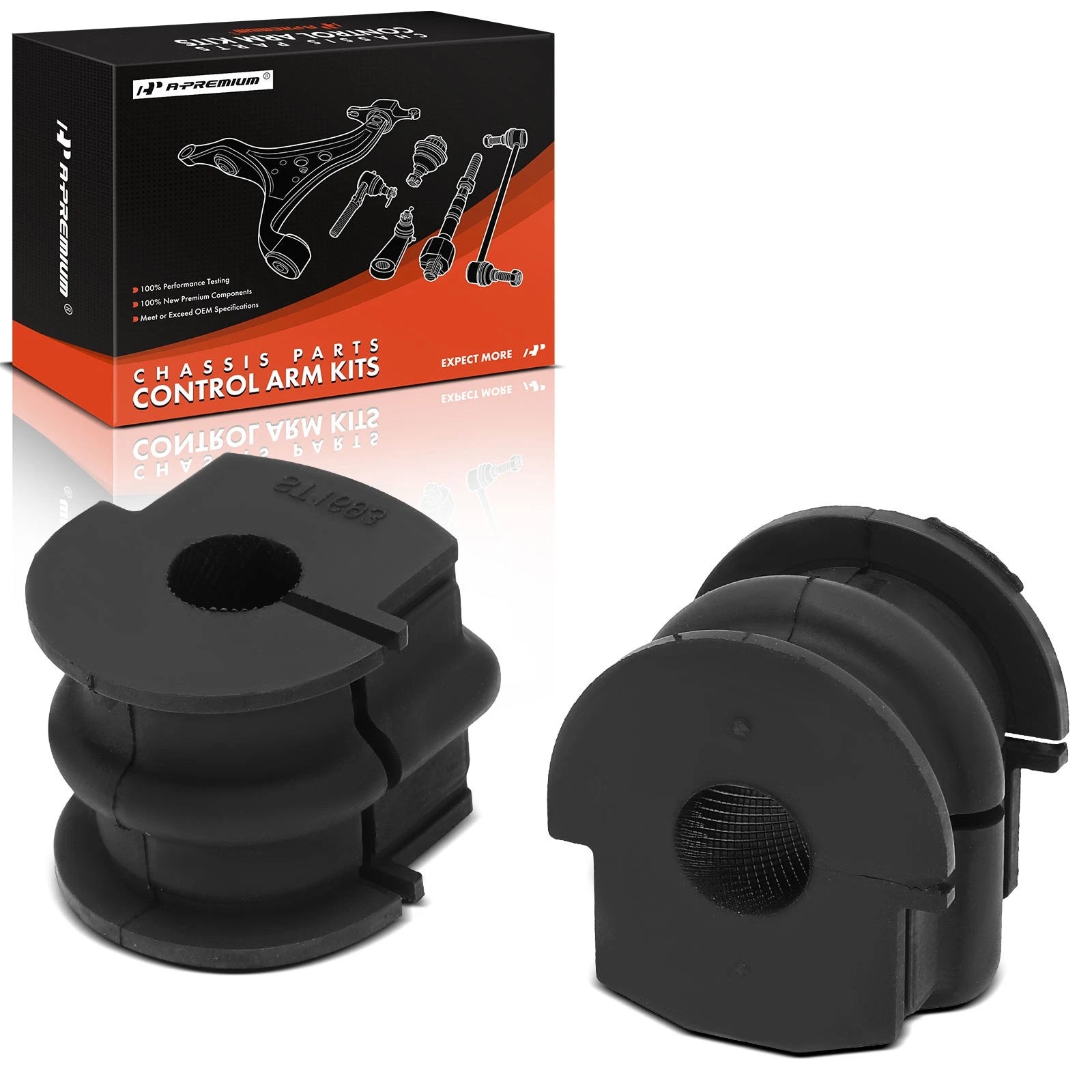 2X Rear Stabilizer Bar Bushing Kit for Nissan Murano (2009–2014)