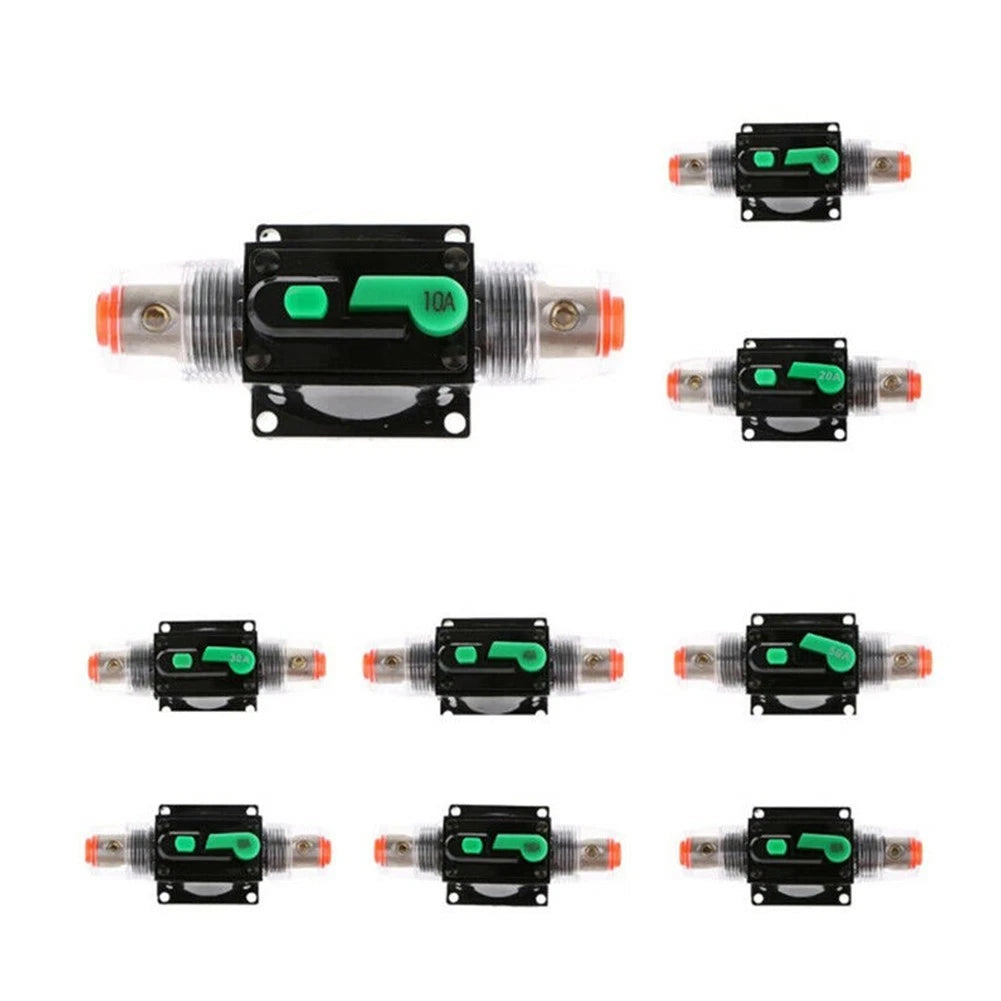 10A 100A AMP Resettable Circuit Breaker Fuse for Car Boat