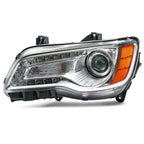 HID Xenon Chrome Headlight for Chrysler 300 (2011–2014) Left Driver Side