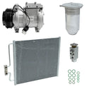 AC Compressor Kit With Condenser for BMW 750iL 5.4L (1996–1996)