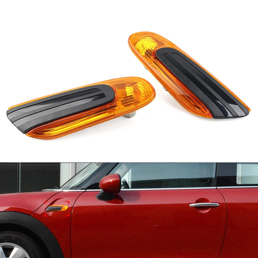 Front Fender Side Indicator Marker Cover for Mini Cooper F55 F56 F57 (2014–2021)