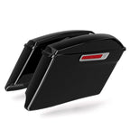 4" Stretched Hard Saddlebags with LED for Harley Road King (2014–2023)