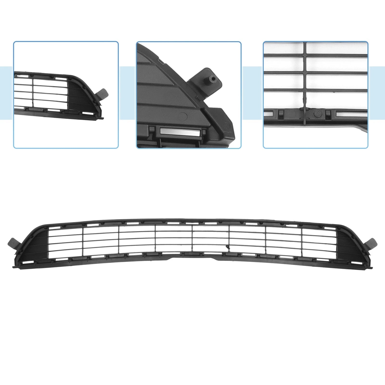 Front Hood Bumper Grille for Toyota RAV4 (2013–2015) No.531120R030 Black