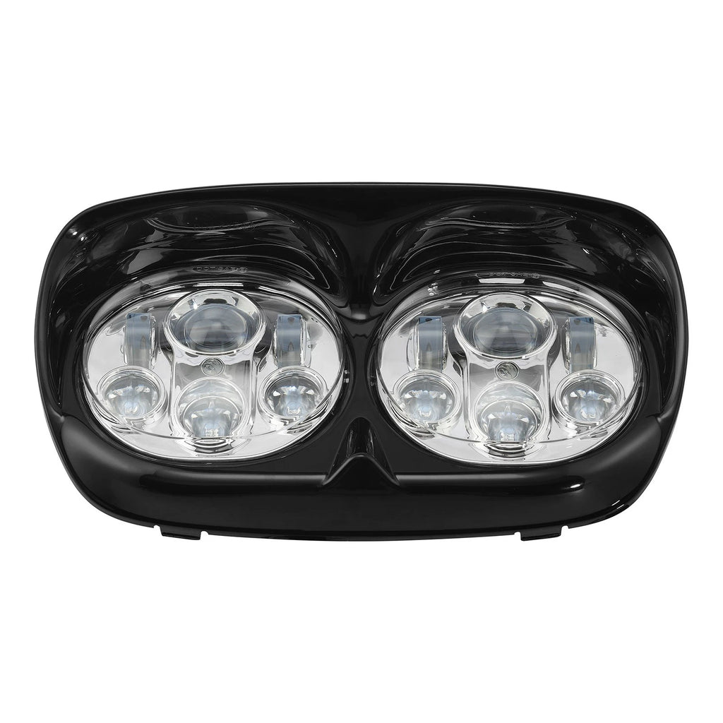 5.75" Dual LED Projector Headlight for Harley Touring Road Glide (1998–2013)