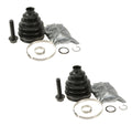 Set of 2 Front Outer CV Joint Boot Kit for Audi A4 Quattro RS4 S4 (1996–2008)