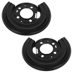 Set of 2 Rear Brake Dust Shield Backing Plates for Ford F250 F350 Excursion (1999–2015)